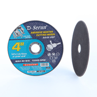 4 inç siyah endüstriyel Kesme diski Kesme Tekerlekleri Metal için Kesme Taşı 